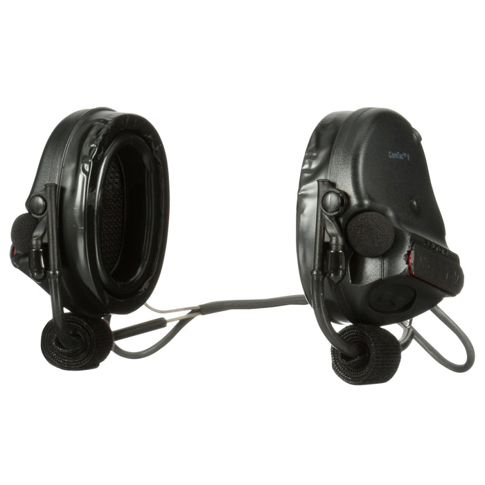 3M PELTOR SwatTac V Hearing Defender Headset MT20H682BB-09 SV, Neckband, Black