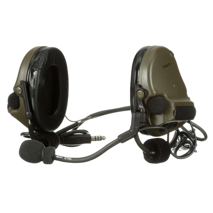 3M PELTOR ComTac V Headset MT20H682BB-19 GN, Neckband, DL, StandardDynamic Mic