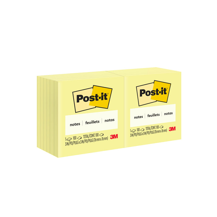 Post-it® 654, 3 in x 3 in (76 mm x 76 mm)