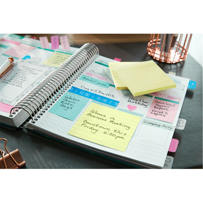 Post-it® Notes 675-YL, 4 in x 4 in (101 mm x 101 mm)
