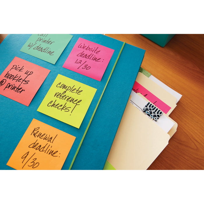 Post-it® Notes 654-5PK, 3 in x 3 in (76 mm x 76 mm)
