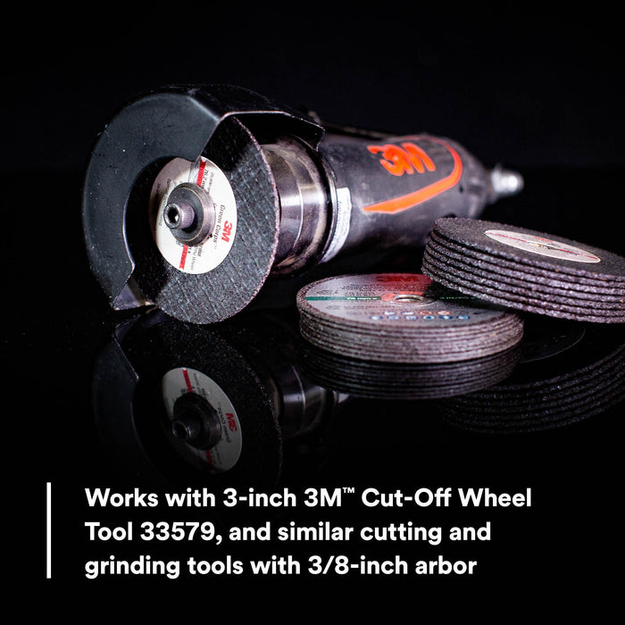 3M General Purpose Cut-Off Wheel 01987, 3 in x 0.04 in x 3/8 in