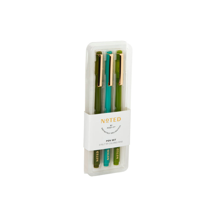 Post-it® 3 Pack Pens NTD-PEN3-GRN