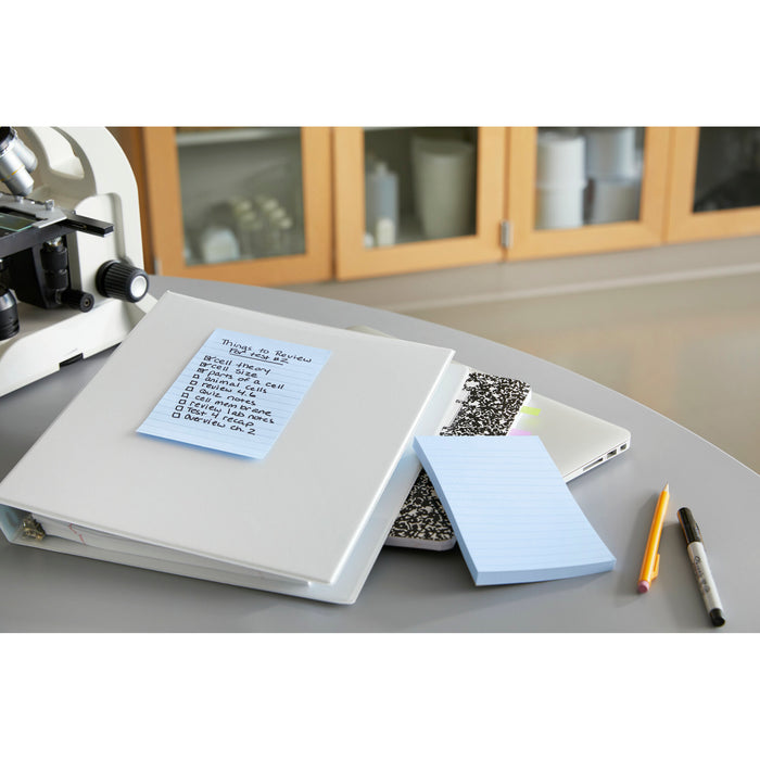 Post-it® Notes 660-5PK-AST, 4 in x 6 in (101 mm x 152 mm), Marsielle