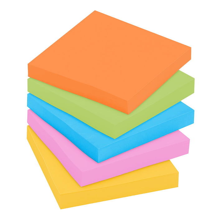 Post-it® Super Sticky Notes 654-24SSAU, 3 in x 3 in (76 mm x 76 mm)