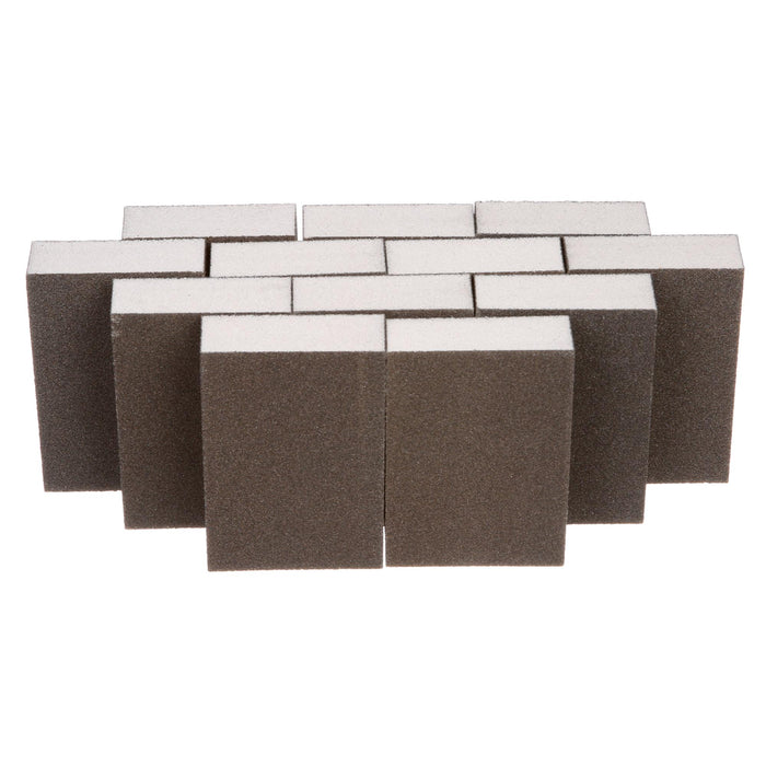 3M General Purpose Sanding Sponge CP002-12P, Block, 3 3/4 in x 2 5/8 in x 1 in