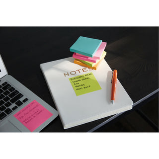 Post-it® Super Sticky Notes 3321-SSMIA, 3 in x 3 in (76 mm x 76 mm)