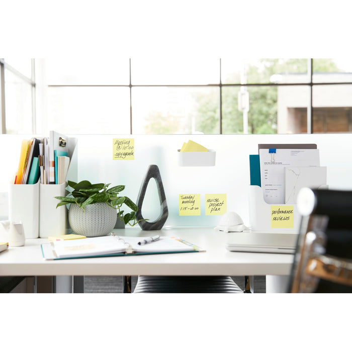 Post-it® Super Sticky Notes 654-6SSCY, 3 in x 3 in (76 mm x 76 mm)