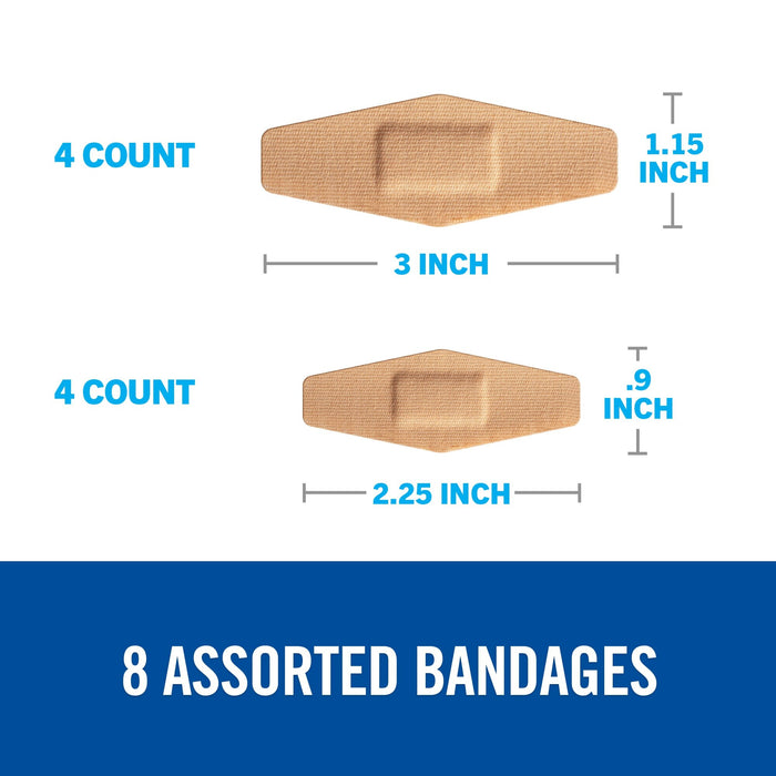 Nexcare DUO Bandages DSA-8CP, Convience Pack, 8ct