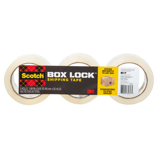 Scotch® Shipping Packaging Tape 3950S-3, 1.88 in x 38.2 yd (48 mm x 35 m)