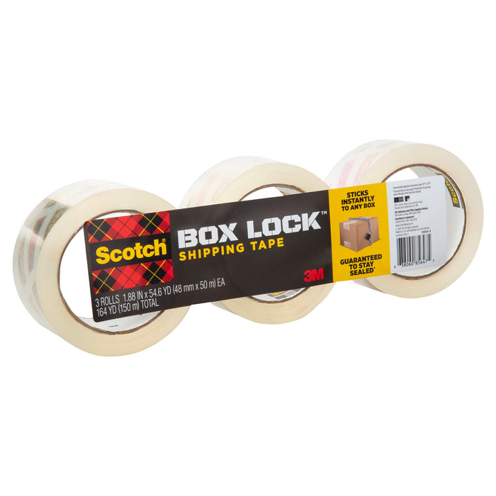 Scotch® Shipping Packaging Tape 3950S-3, 1.88 in x 38.2 yd (48 mm x 35 m)