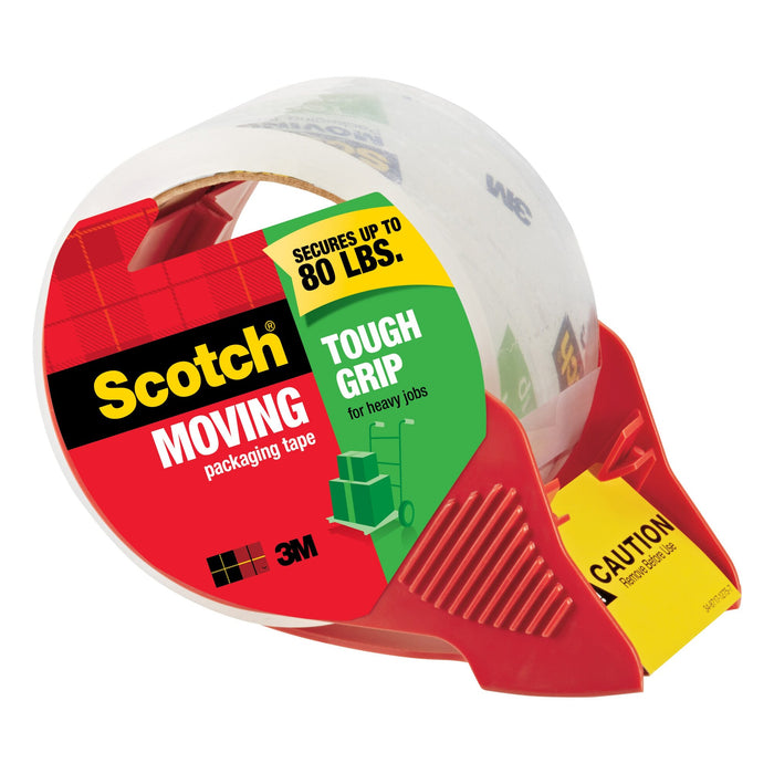 Scotch® Moving Tough Grip Packaging Tape 3500S-RD-36GC, 1.88 in x 38.2yd