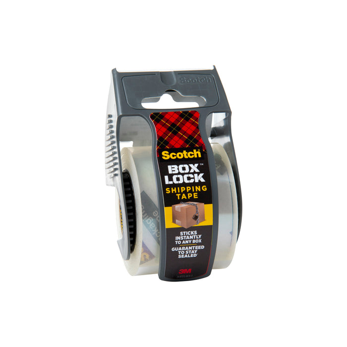Scotch® Box Lock Shipping Tape 195L-DC, 1.88 in x 27.7 yd (48 mm x 25.4 m)