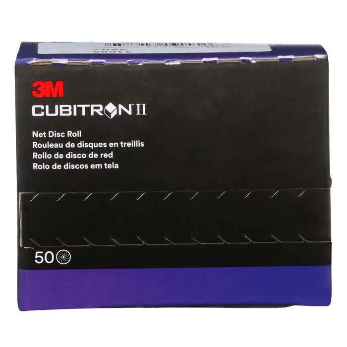 3M Cubitron II Net Disc Roll 31685, 320+, 3 in, 50 Discs/Roll