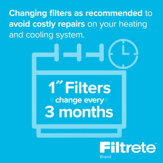 Filtrete High Performance Air Filter 1500 MPR, 2001-4, 16 in x 25 in x 1 in