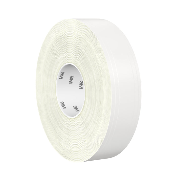 3M Durable Floor Marking Tape 971, White, 3 in x 36 yd, 17 mil, 4 Rolls/Case
