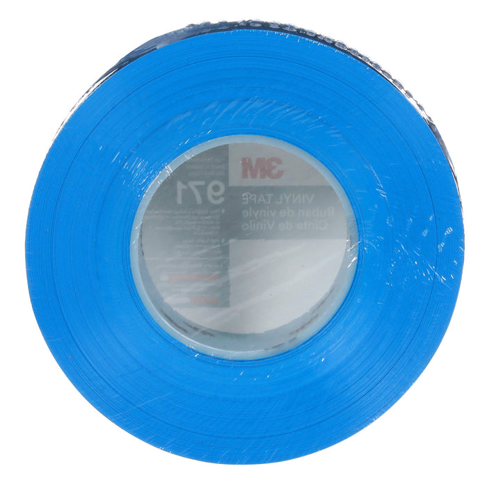 3M Durable Floor Marking Tape 971, Blue, 2 in x 36 yd, 17 mil, 6 Rolls/Case