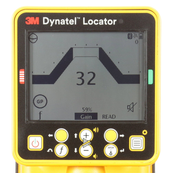 3M Dynatel Locator 2550X EMS/ID/U3, Marker/Cable/Pipe, 4.5" Coupler,3W