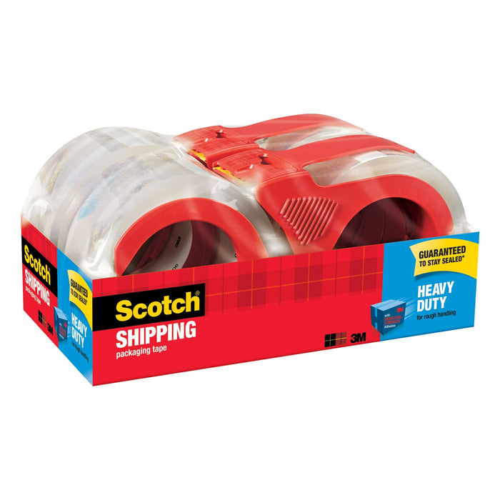 Scotch® Heavy Duty Shipping Packaging Tape 3850-4RD-6GC, 1.88 in x 54.6 yd