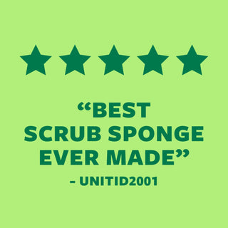 Scotch-Brite® Zero Scratch Scrub Sponge MP3-SIOC, 4.4 in x 2.6 in x 0.8 in