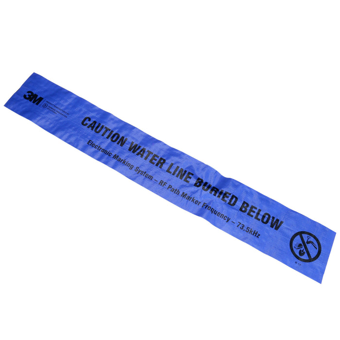 3M Electronic Marking System (EMS) Caution Tape 7903, Blue, 6 in, Water