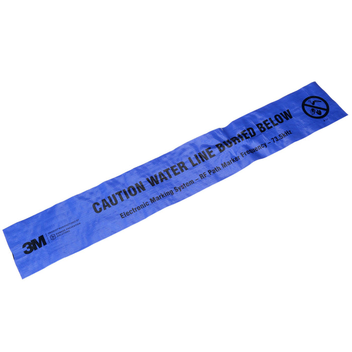 3M Electronic Marking System (EMS) Caution Tape 7903, Blue, 6 in, Water