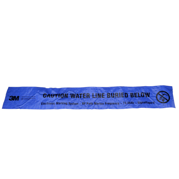 3M Electronic Marking System (EMS) Warning Tape 7903-XT, Blue, 6 in, Water