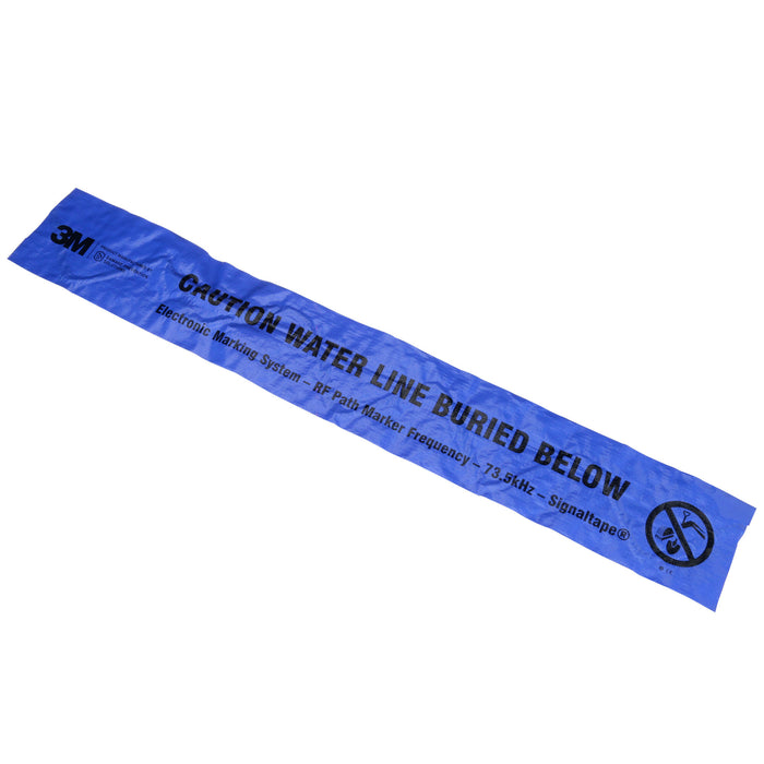 3M Electronic Marking System (EMS) Warning Tape 7903-XT, Blue, 6 in, Water