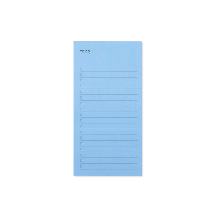 Post-it® Printed Notes NTD-36-BLU3, 2.9 in x 5.7 in (73 mm x 144 mm)