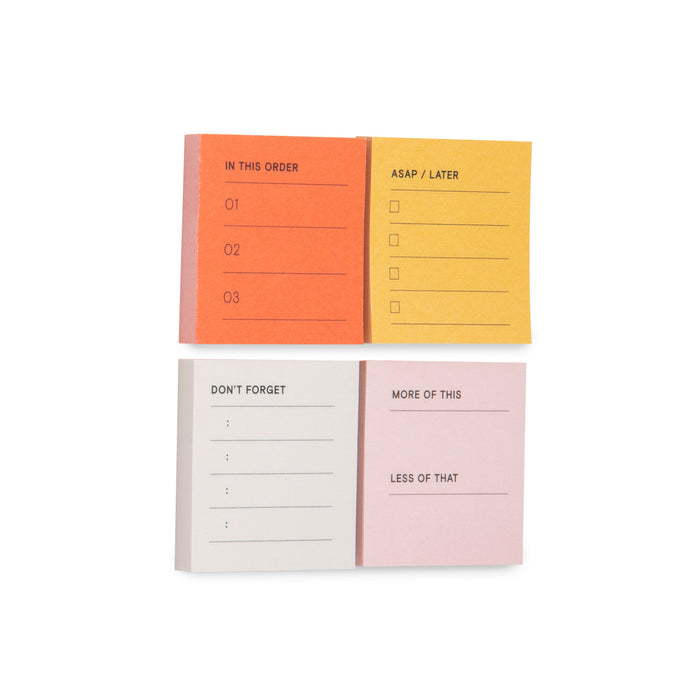 Post-it® Printed Notes NTD-MINI-TD , 1.4 in x 1.4 in (35 mm x 35 mm)