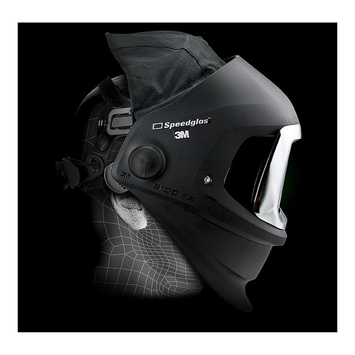 3M Speedglas Welding Helmet 9100FX 06-0600-30iSW, with 9100XXi ADF Shades 5