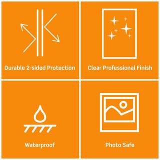 Scotch Thermal Pouches TP3854-200, 8.9 in x 11.4 in (228 mm x 291 mm)