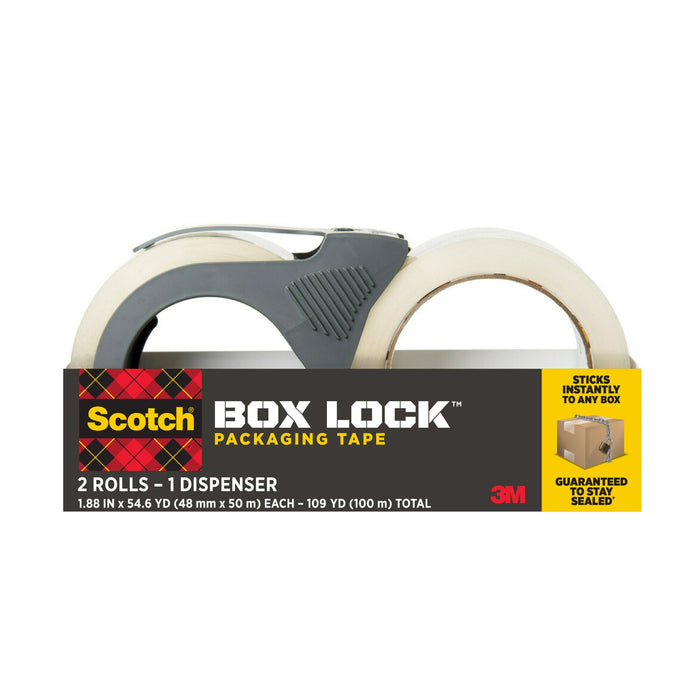 Scotch® Shipping Packaging Tape 3950-21RD-6WC, 1.88 in x 54.6 yd (48 mm x 50 m)