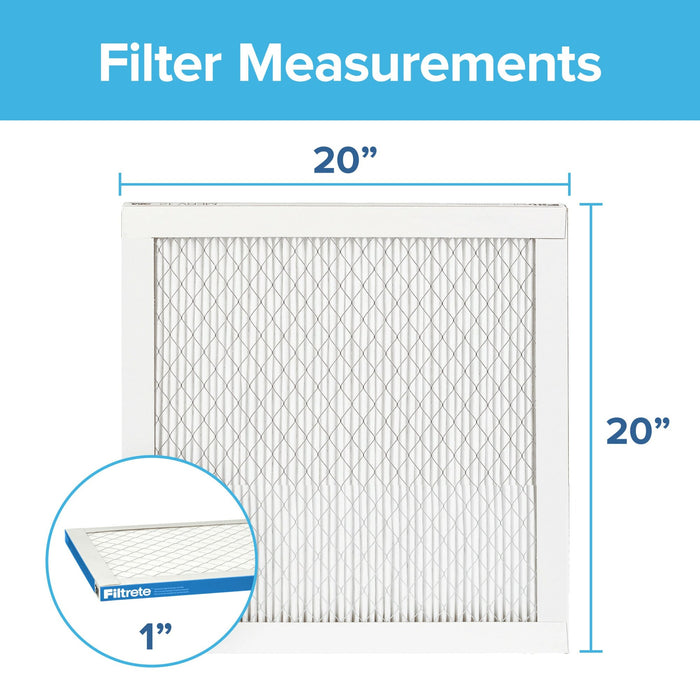 Filtrete High Performance Air Filter 1900 MPR UA02-4, 20 in x 20 in x 1 in