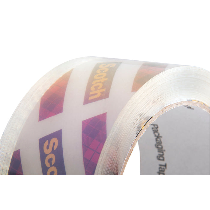 Scotch® Packaging Tape 3950-RD-12WC, 1.88 in x 54.6 yd (48 mm x 50 m)