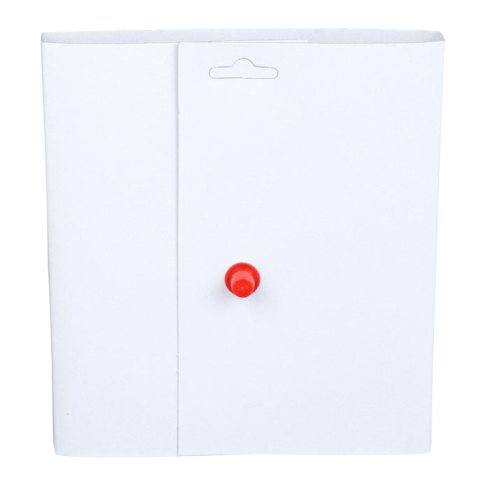 3M Xtract Back-up Pad, 89409, 6 in, Hard, Red