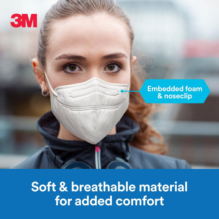 3M Filtering Barrier Face Covering, AFFM-3-DC, One Size, 3 Pack
