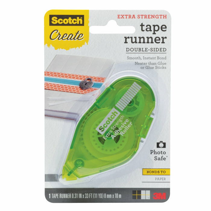 Scotch® Tape Runner Extra Strength 055-ES-CFT, .31 in x 11 yd
