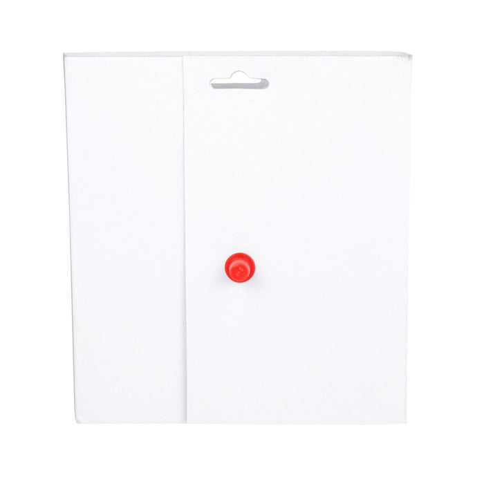 3M Xtract Back-up Pad, 89410, 5 in, Hard, Red