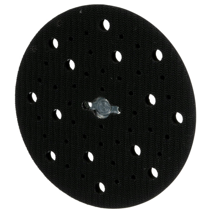 3M Xtract Back-up Pad 89053, 6 in, Extra Hard, Black