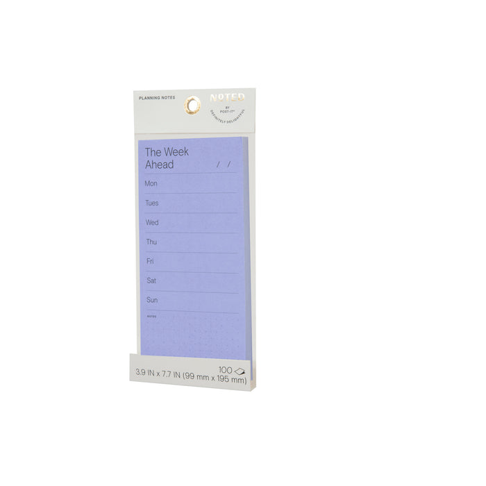 Post-it® Planning Notes NTD6-48-3, 3.9 in x 7.7 in (99 mm x 195 mm)