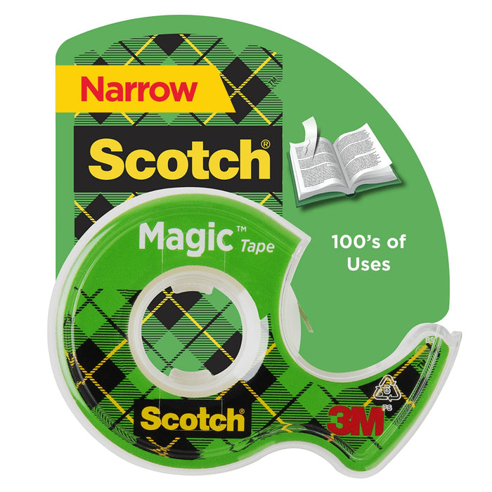 Scotch® Magic Tape 119, 1/2 in x 800 in (12.7 mm x 20.3 m)