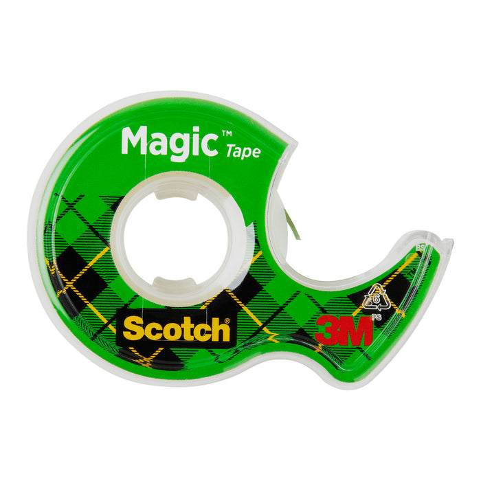 Scotch® Magic Invisible Tape 104, 1/2 in x 450 in x (12.7 mm x 11.4 m)