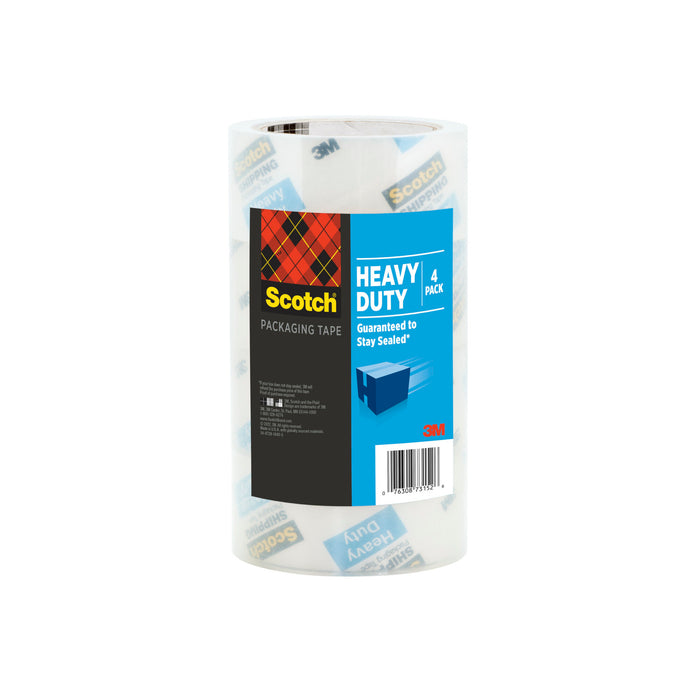 Scotch® Heavy Duty Shipping Packaging Tape 3850-40LR4-4GC,1.88 in x 43.7 yd