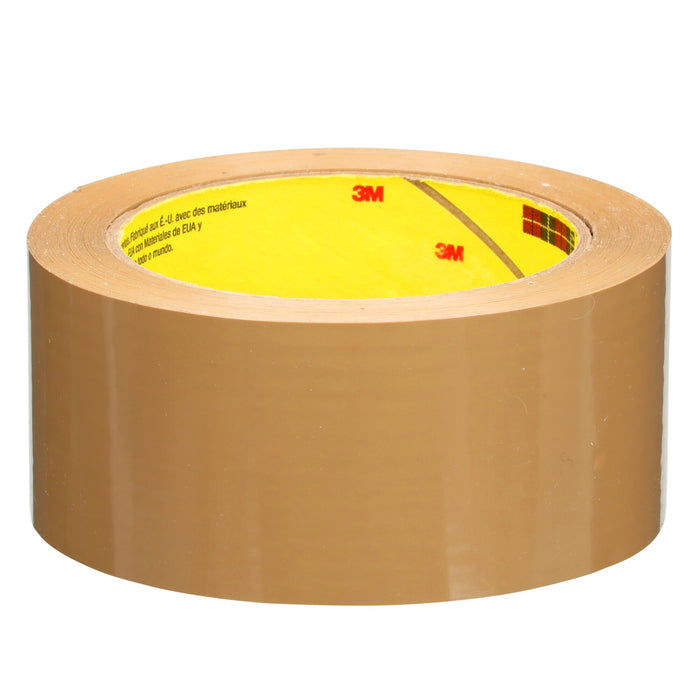 Scotch® Box Sealing Tape 375+ High Tack, Tan, 48 mm x 50 m