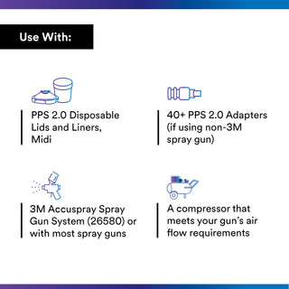 3M PPS Series 2.0 Cup 26122, Midi (13.5 fl oz, 400 mL), 2 Cups/Carton