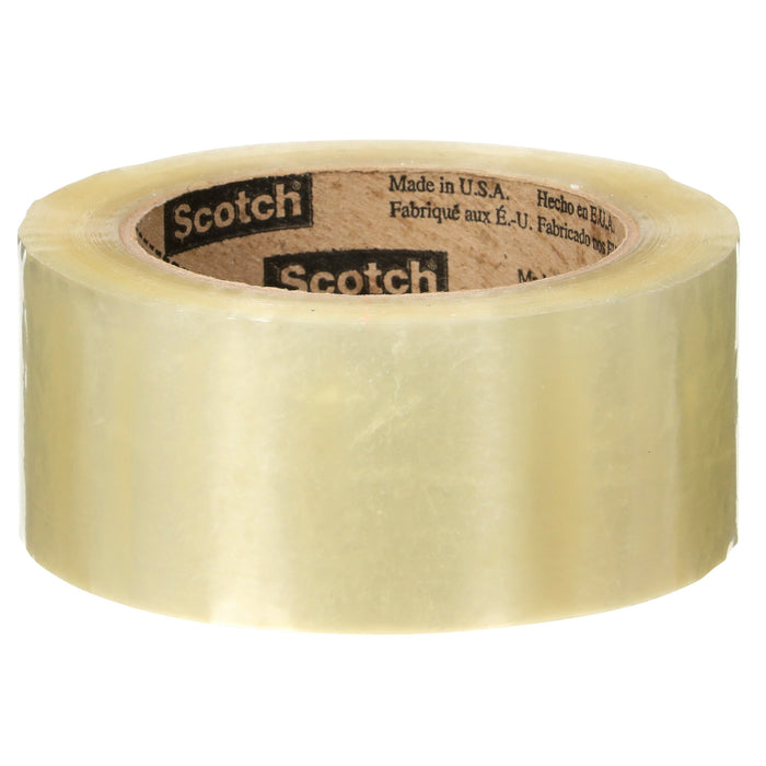 Scotch® High Tack Box Sealing Tape 371+, Clear, 48 mm x 100 m