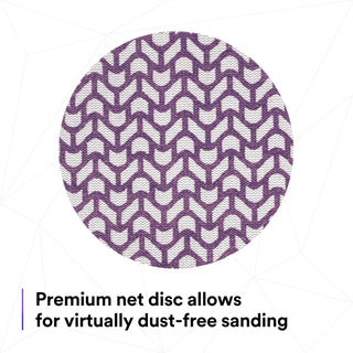 3M Xtract Cubitron II Net Disc 710W, 120+, 5 in x NH, Die 500X,
50/Carton