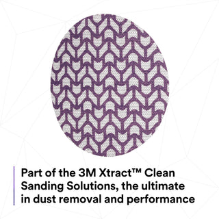3M Xtract Cubitron II Net Disc 710W, 120+, 5 in x NH, Die 500X,
50/Carton