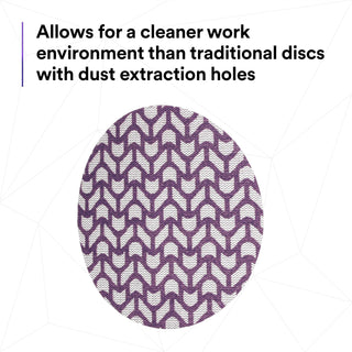 3M Xtract Cubitron II Net Disc 710W, 120+, 5 in x NH, Die 500X,
50/Carton